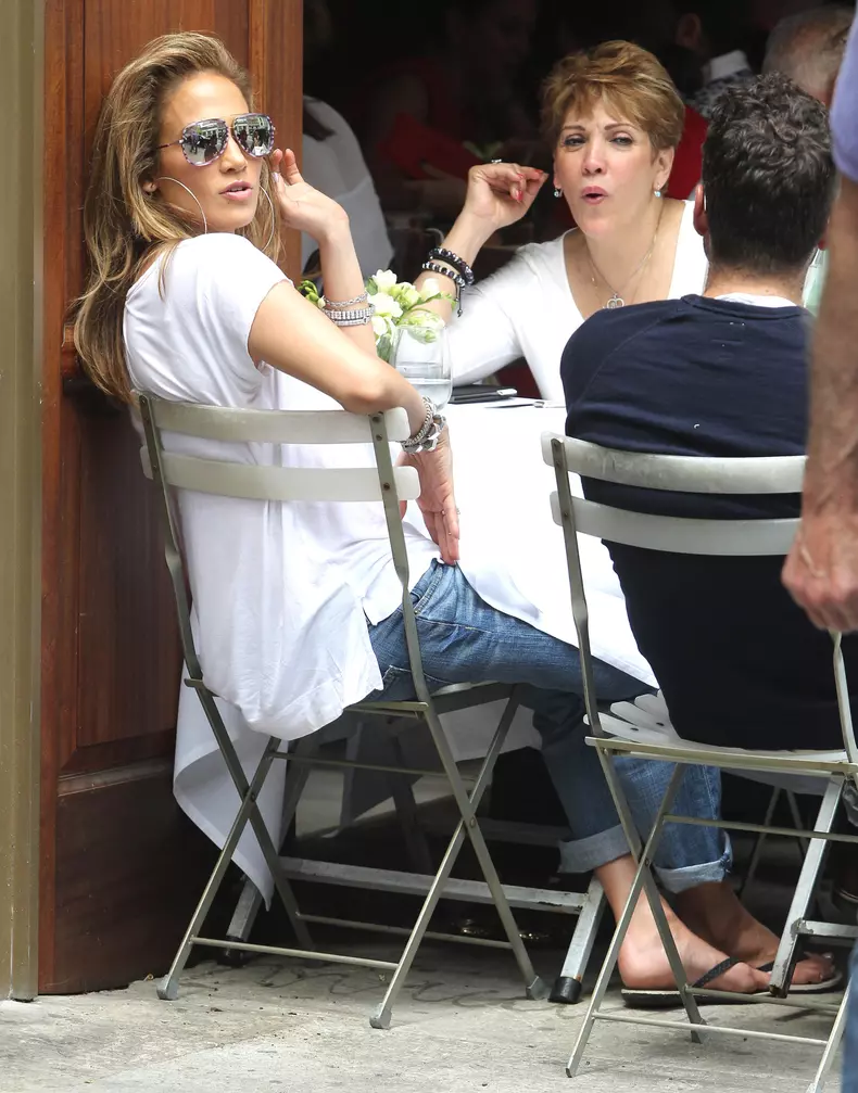 Jennifer Lopez out in New York