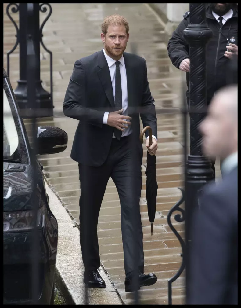 Prince Harry at the High Court in London - Day Two