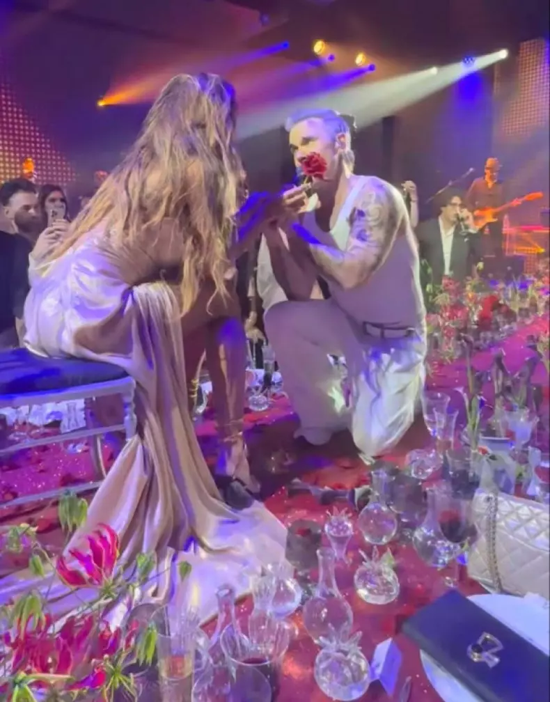 Mădălina Ghenea și Robbie Williams