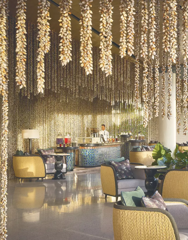 Locul de băut cafea (sunt zeci de specialități de cafea pe care le poți încerca la Waldorf Astoria)