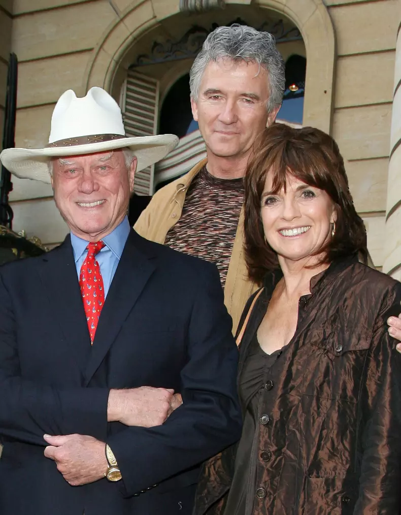 Archives - Exclusif - Le cast de Dallas à Paris en 2010
