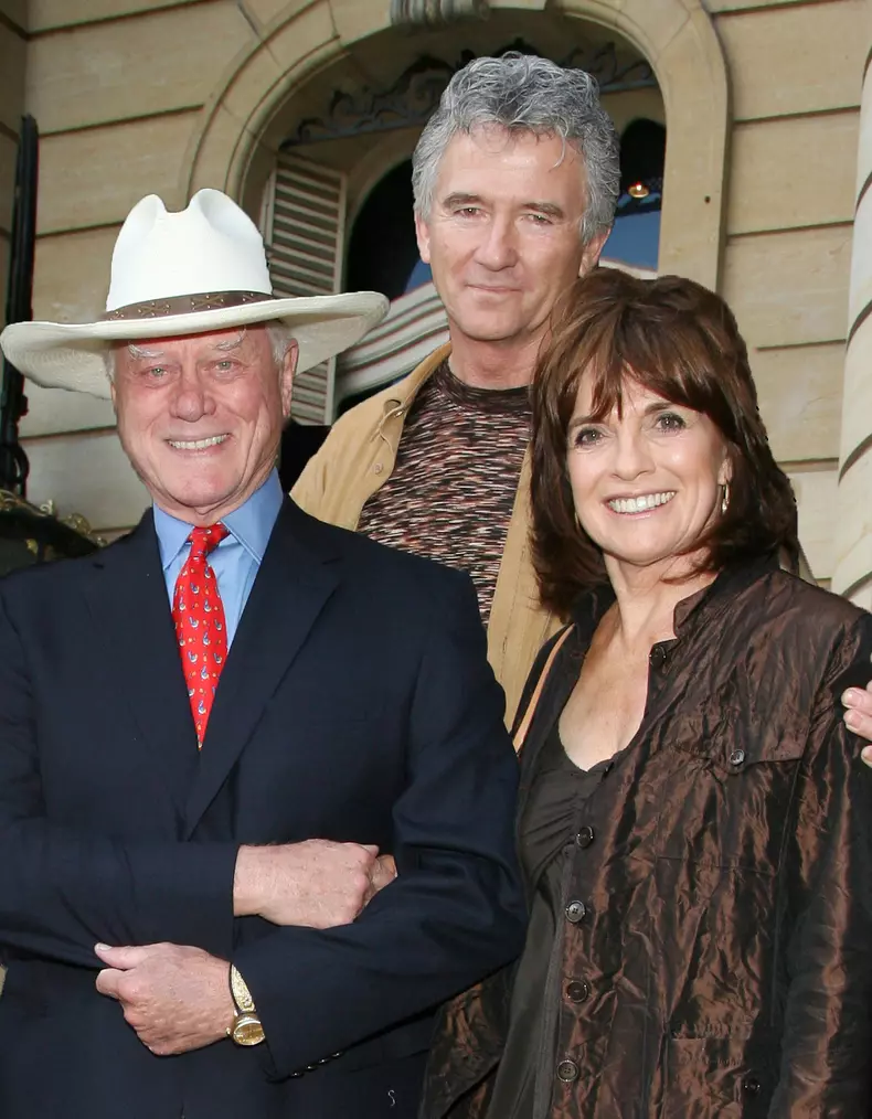 Archives - Exclusif - Le cast de Dallas à Paris en 2010