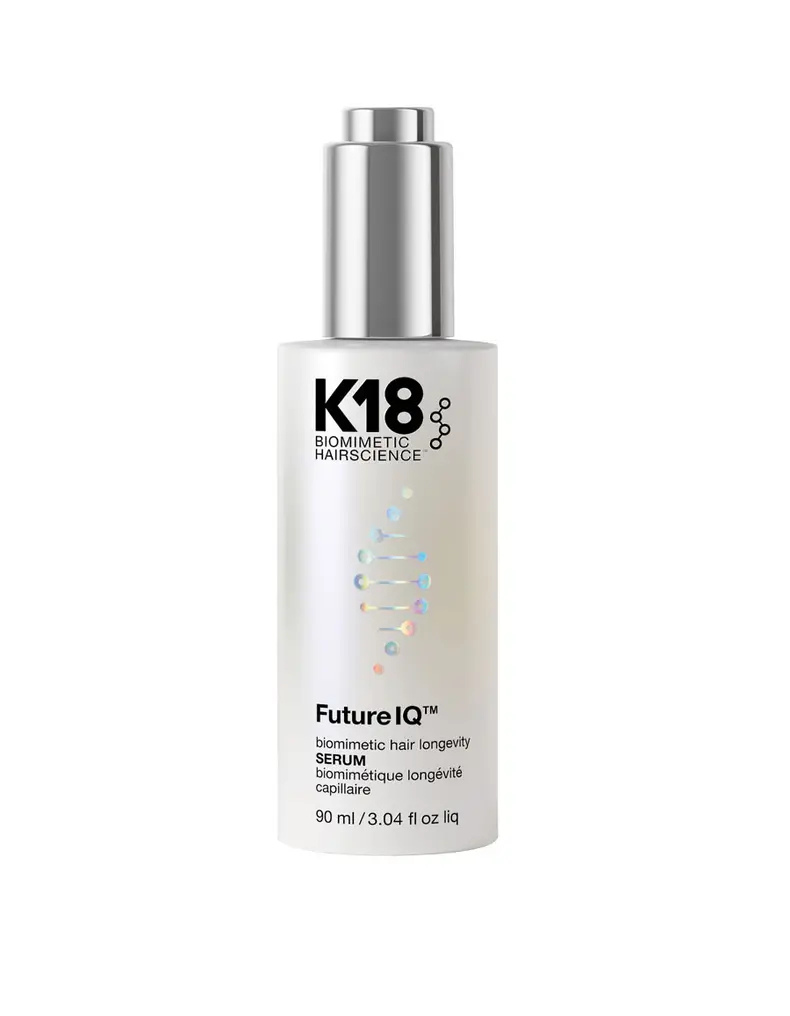 Serum pentru scalp FutureIQ Biomimetic Hair Longevity Serum, K18, 559 lei, disponibil pe topline.ro