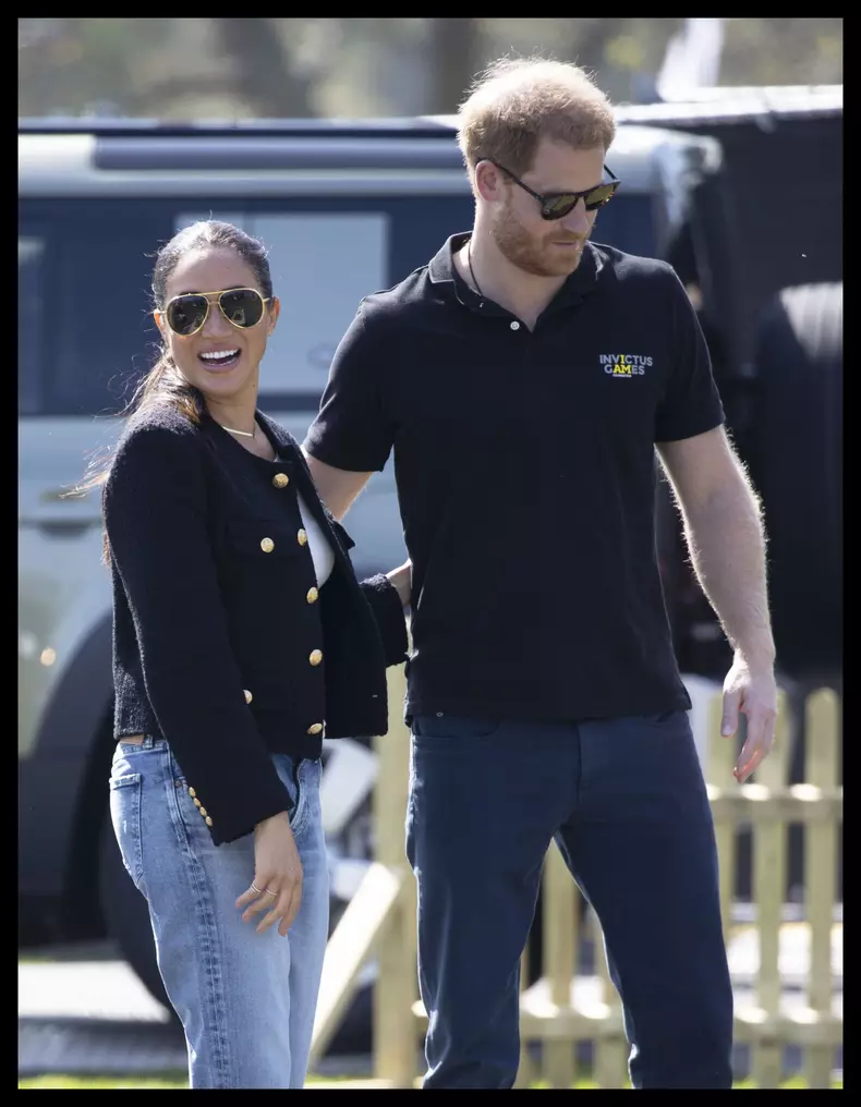 Harry and Meghan at Invictus Games 2022