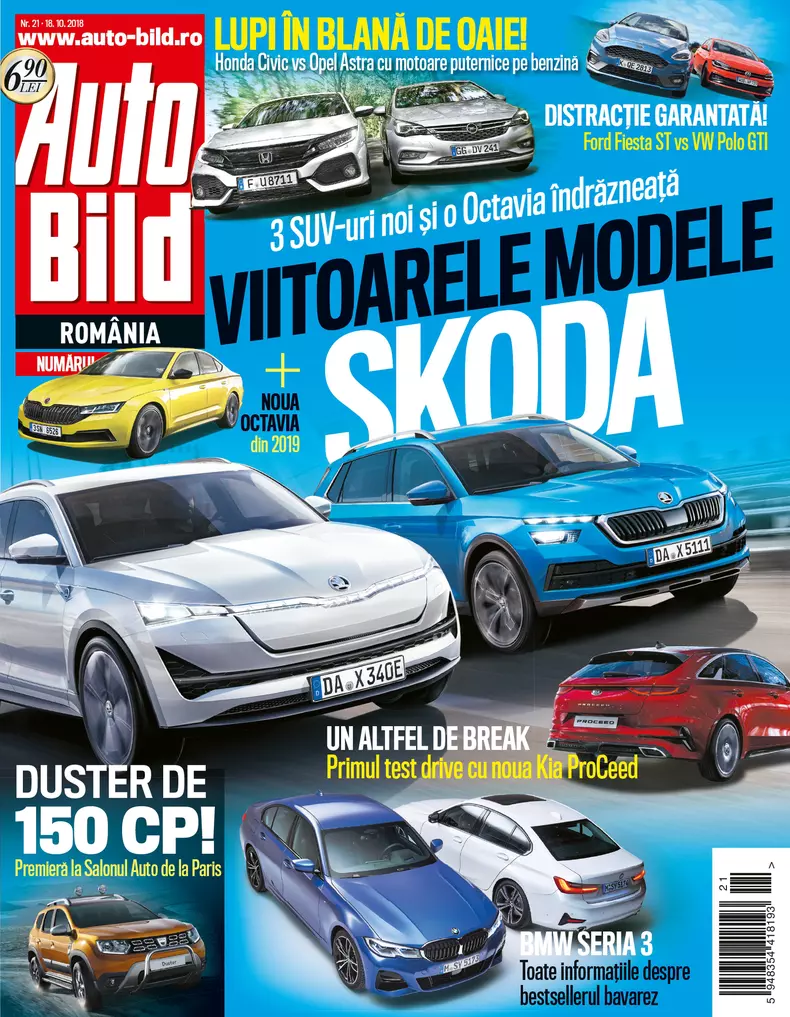Revista AUTO BILD Nr 21