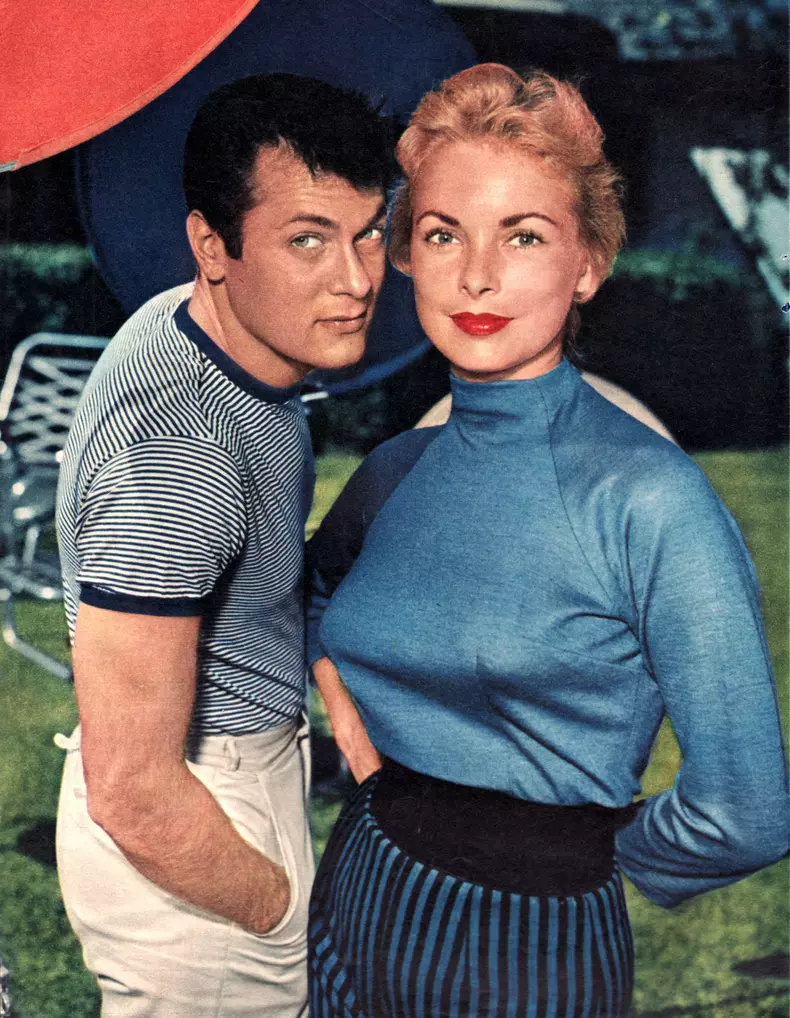 tony curtis si sotia