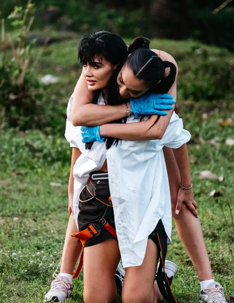 Olga Barcari și Karmen Simionescu la Asia Express 2025 (2)