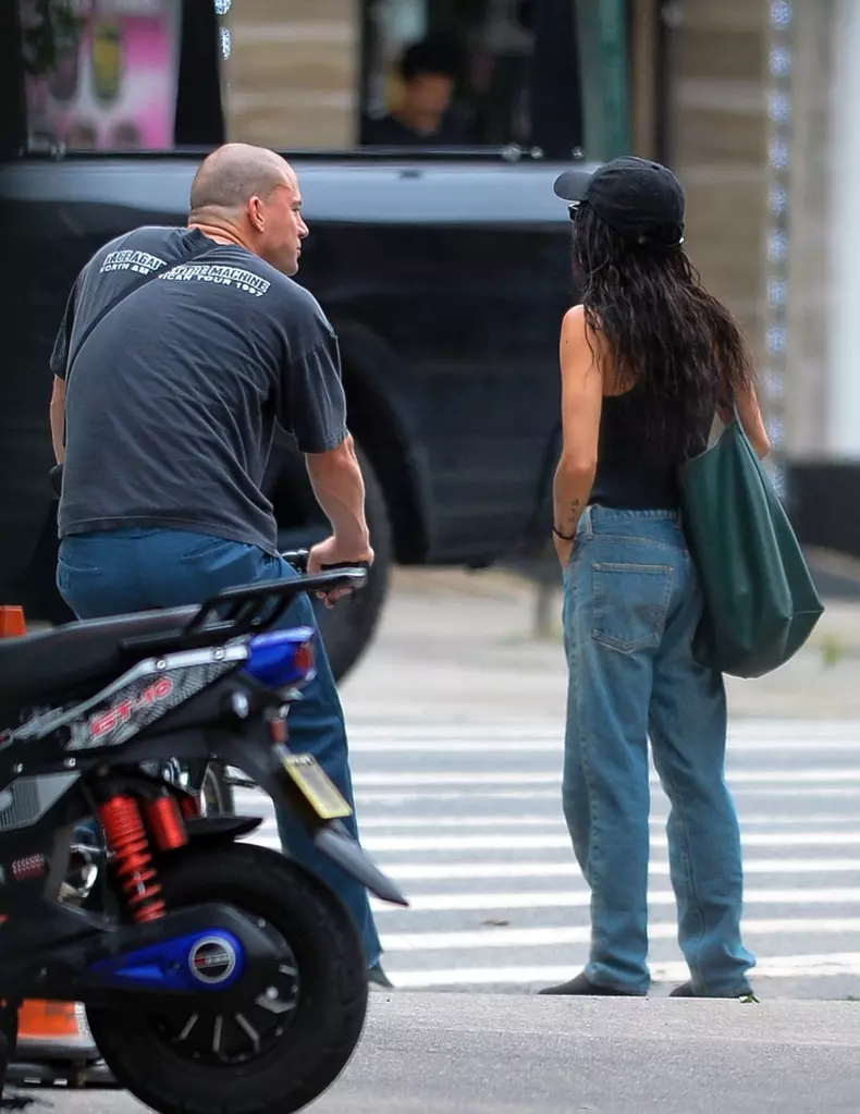 Channing Tatum and Zoe Kravitz Are Spotted Together For The First Time in New York City.