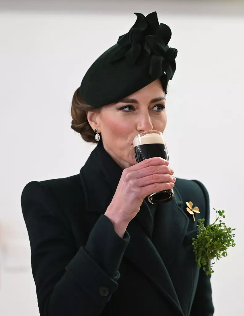 Britain's Princess of Wales visits Irish Guards