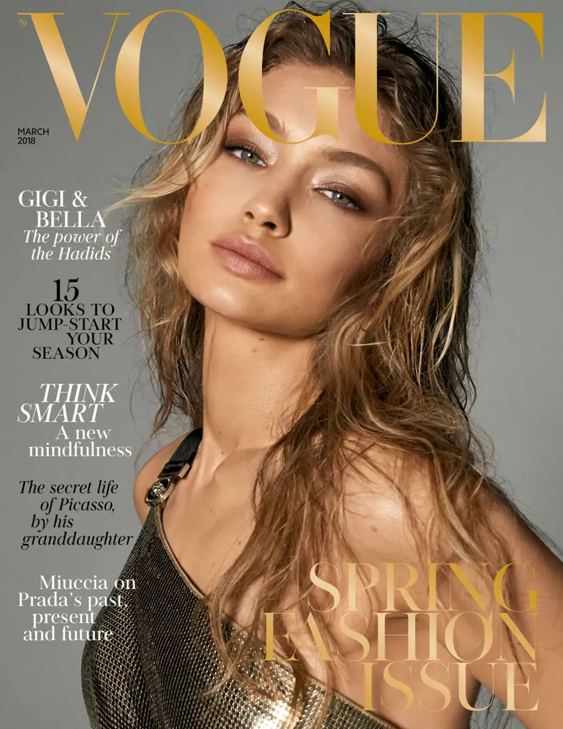 Coperta Vogue 2018 - Gigi Hadid