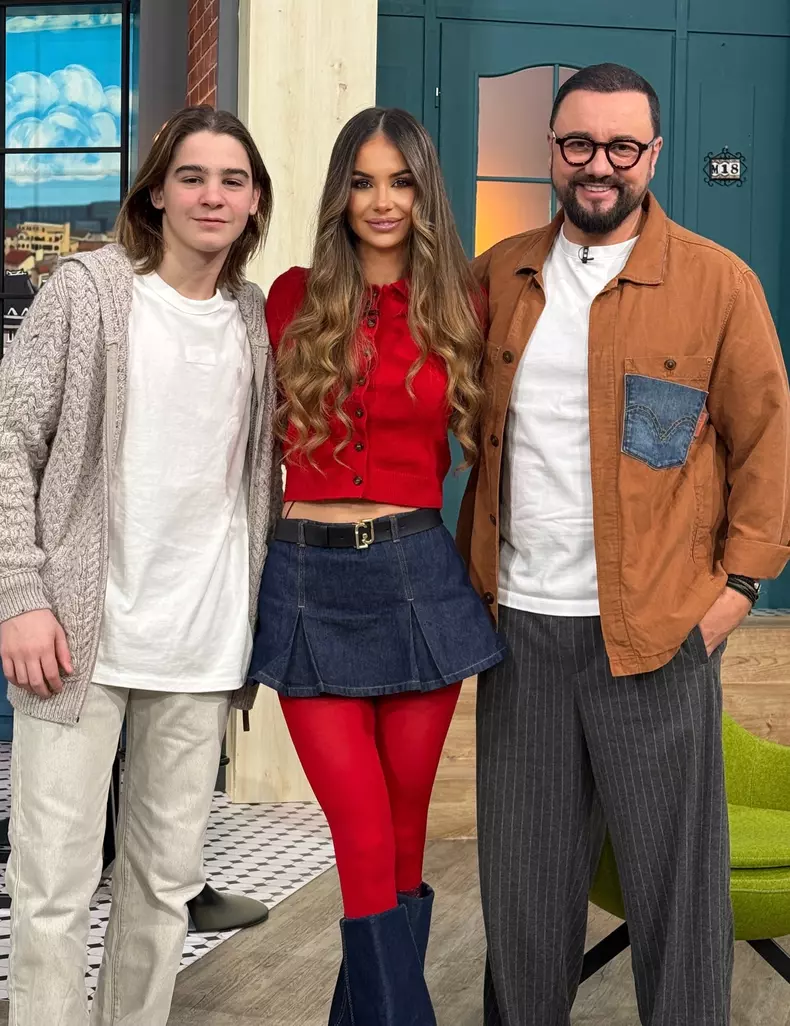 Grațiela Duban și fiul ei, Armin, la emisiunea „La Măruță” (4)