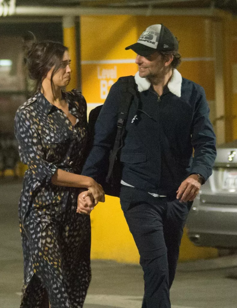 *EXCLUSIVE* Irina Shayk and Bradley Cooper visit UCLA Medical Center