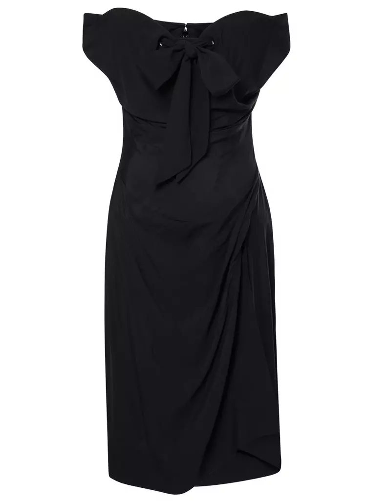 Rochie din satin, Vivienne Westwood, 9.200 lei, www.mytheresa.com