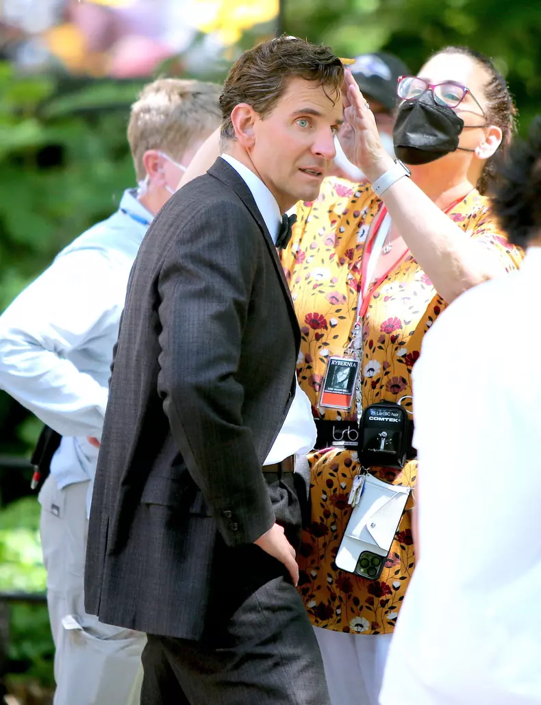 Bradley Cooper On Set - NYC
