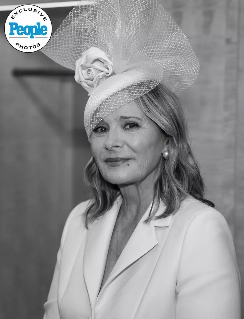 Kim Cattrall - imagini de la nuntă