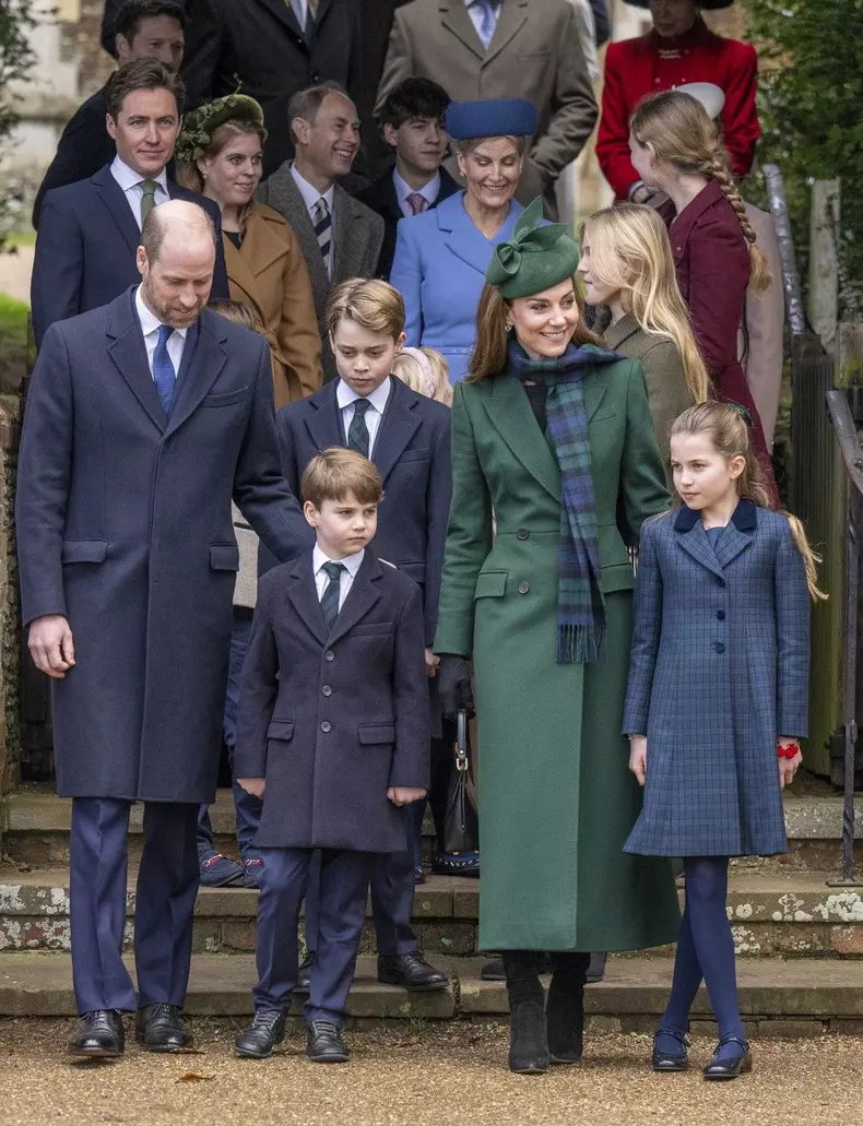 The Royal Family Attends Christmas Morning Service At St Mary Magdalene Church In Sandringham, Norfolk
