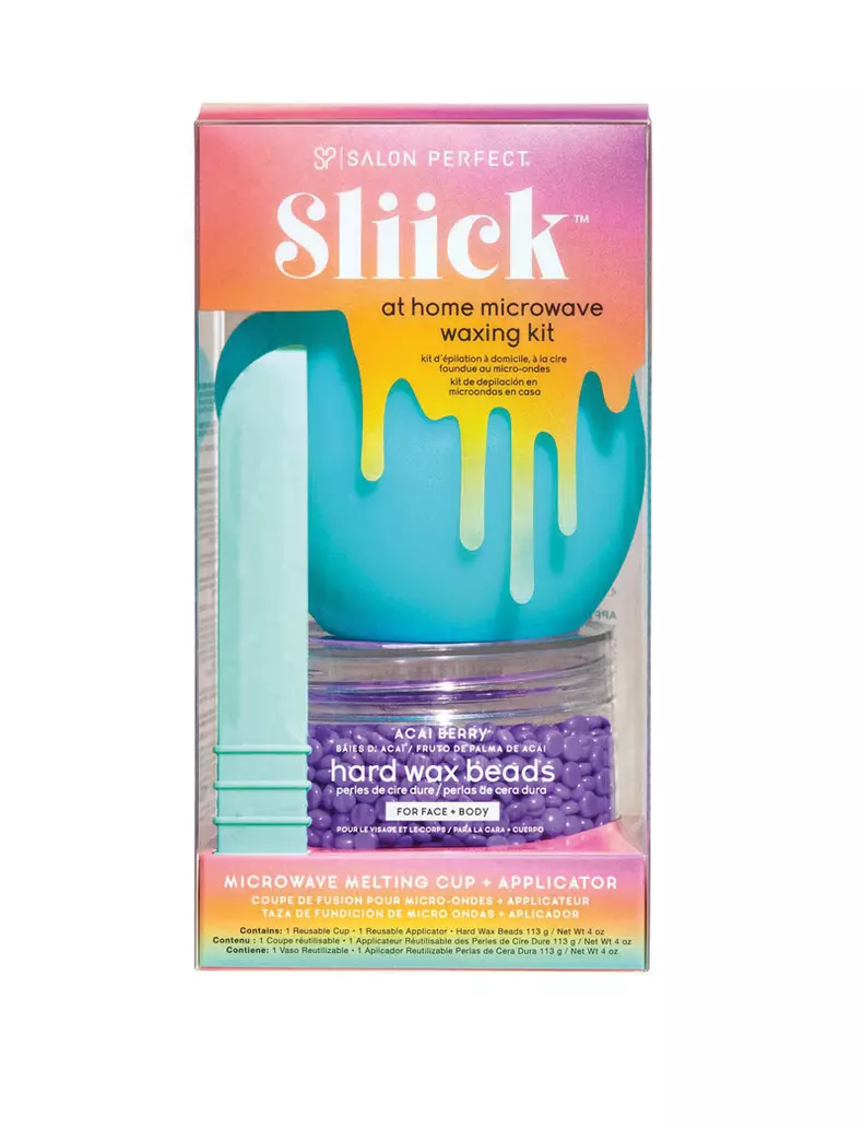 Set professional de epilare cu ceară Sliick, 119 lei (disponibil pe xpertbeauty.ro)