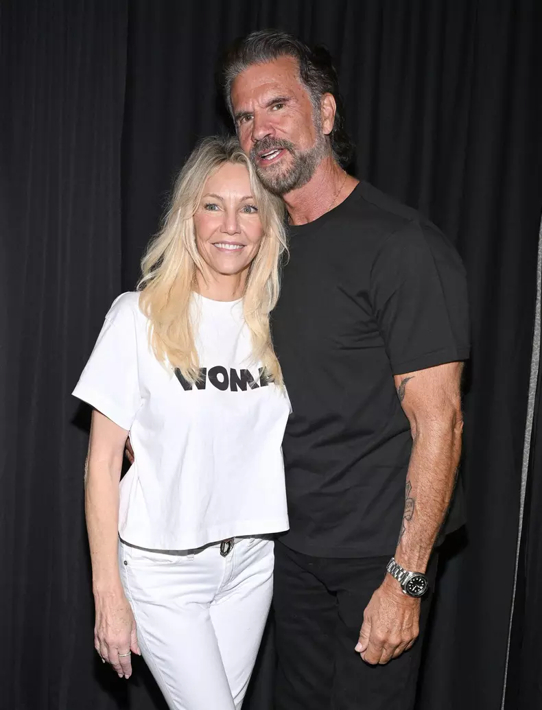 Burbank, USA. 30th May, 2026. Heather Locklear and Lorenzo Lamas arriving to Hollywood Show at Marriot on May 30, 2026 in Burbank, CA. © LISA OConnor/AFF-USA.com Credit: AFF/Alamy Live News