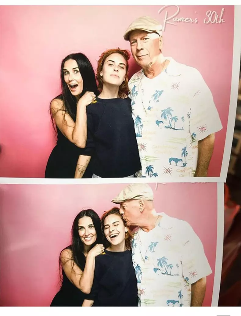 Bruce Willis, fotografii adorabile cu nepoata sa, Louetta. Ce mesaj înduioșător i-a dedicat actorului fiica sa, Rumer