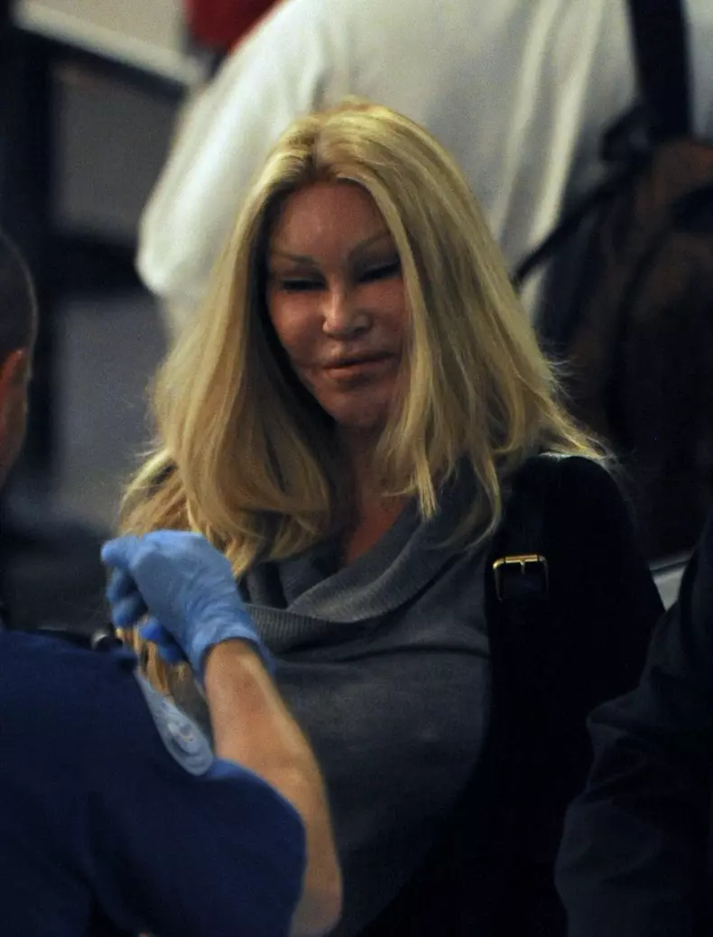 Jocelyn Wildenstein Takes Off