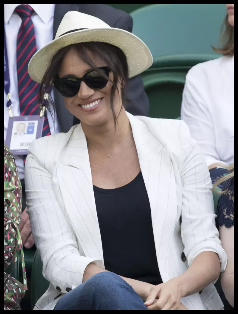 Meghan Markle pe Wimbledon, la meciul prietenei sale, Serena Williams