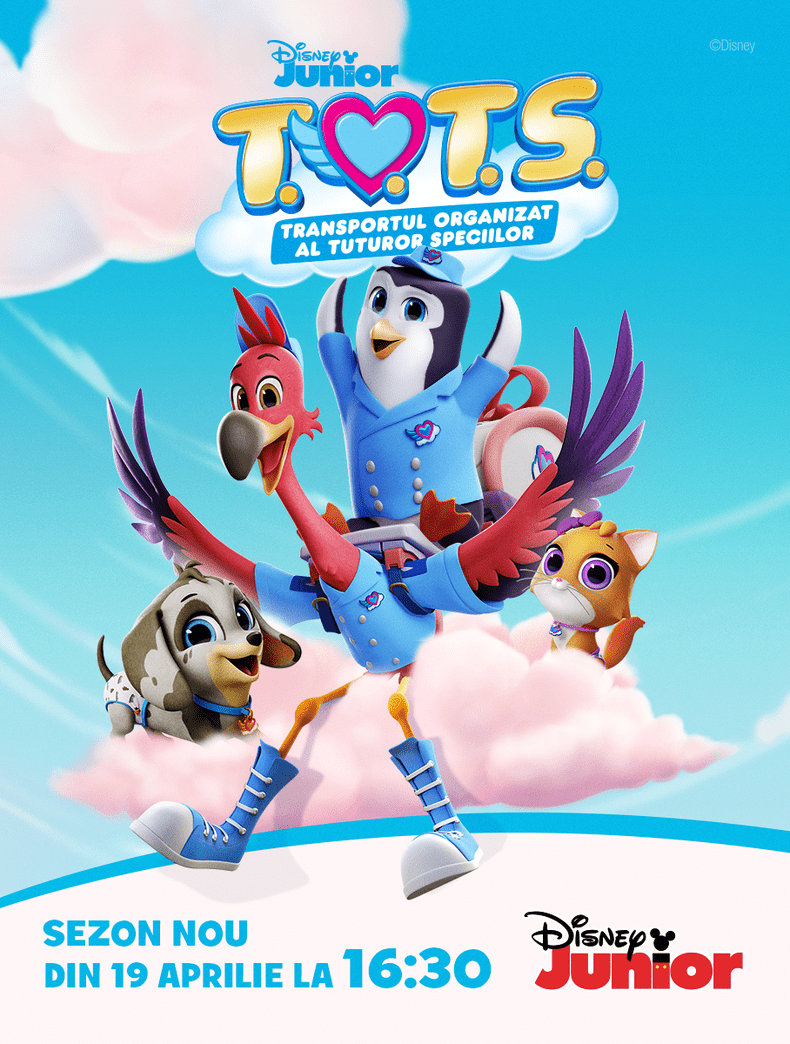 Disney Junior anunță premiera sezonului doi al serialului T.O.T.S (1)