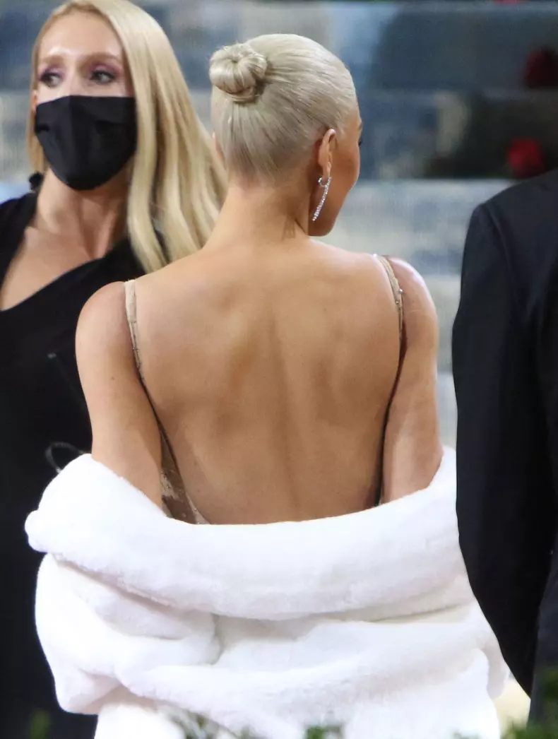 Kim Kardashian a purtat rochia emblematica a lui Marilyn Monroe