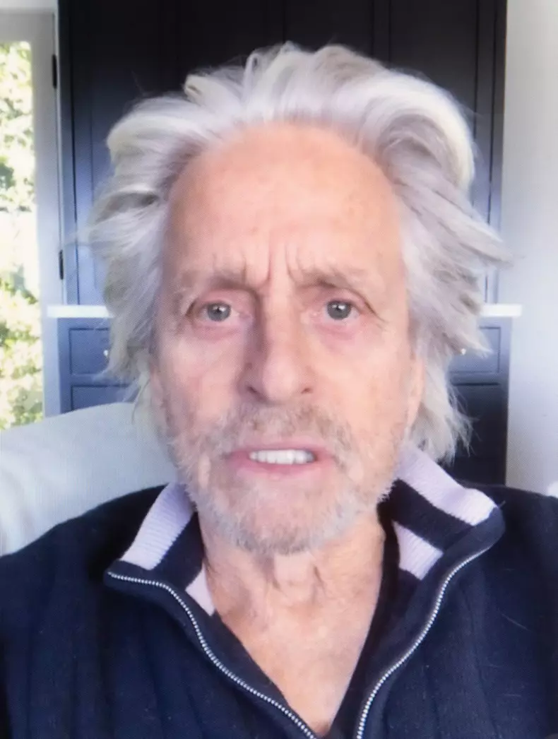 Michael Douglas celebrates Veterans Day