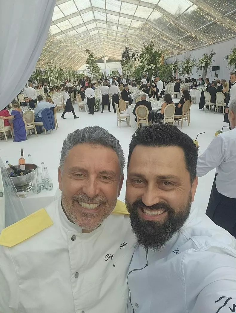 Chef Alexandru Sautner & Chef Orlando Zaharia