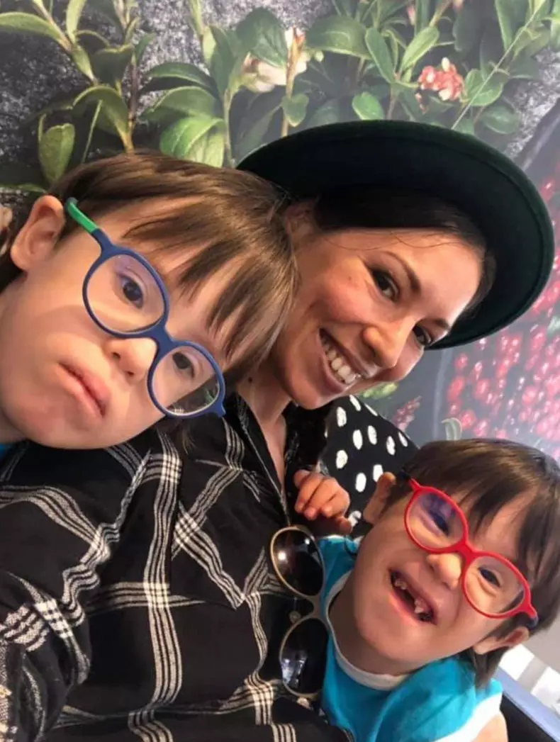 Cristina Bălan este mamă de gemeni