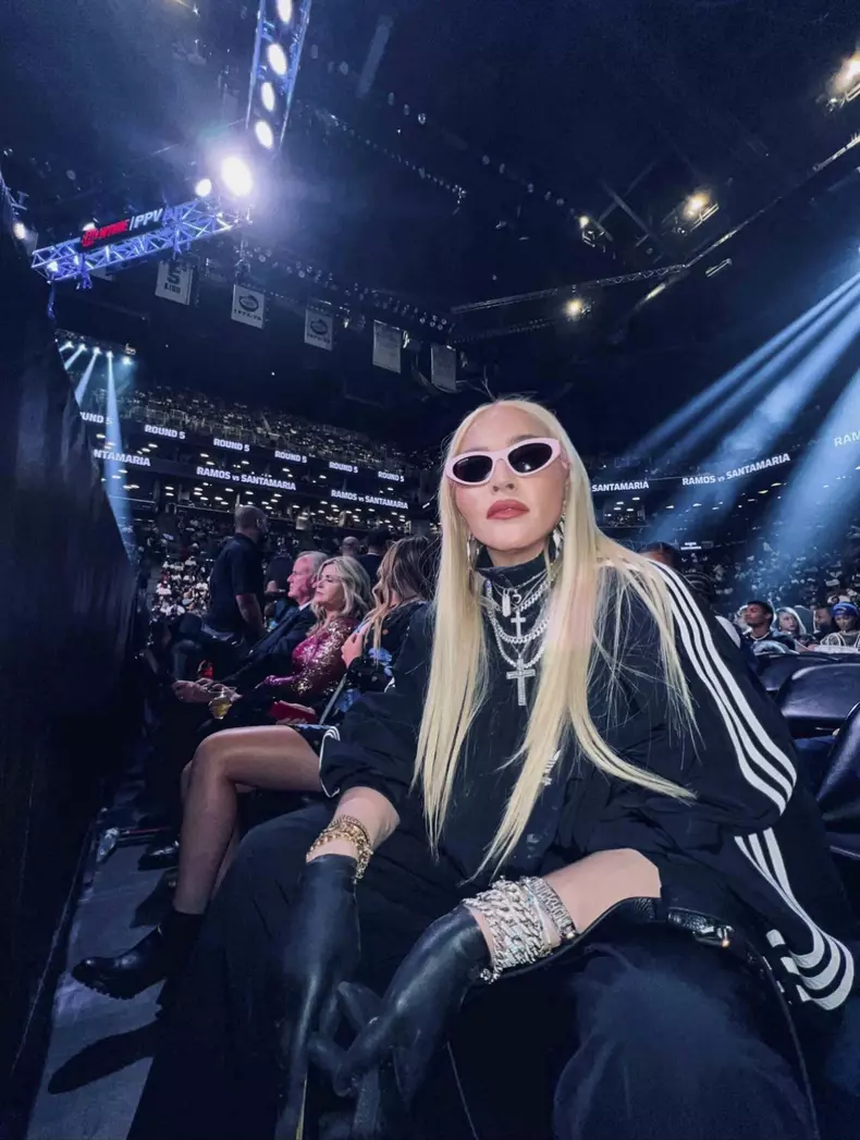 Madonna sur Instagram