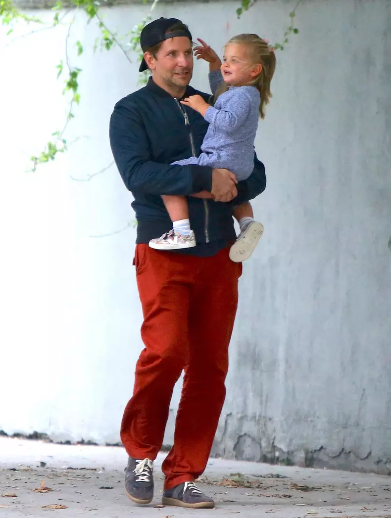 Bradley Cooper And Daughter Sighting - NYC