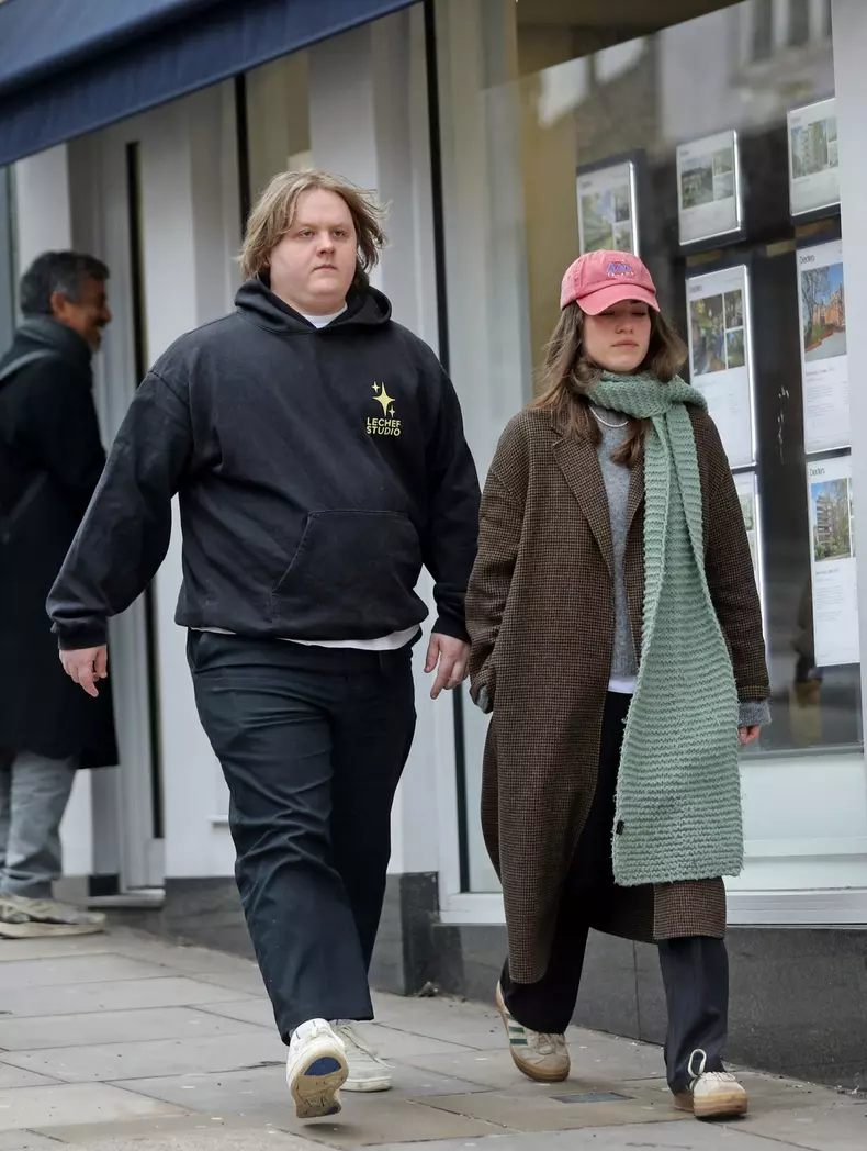 EXCLUSIVE: Lewis Capaldi and his girlfriend Ellie MacDowall prove they are still going strong