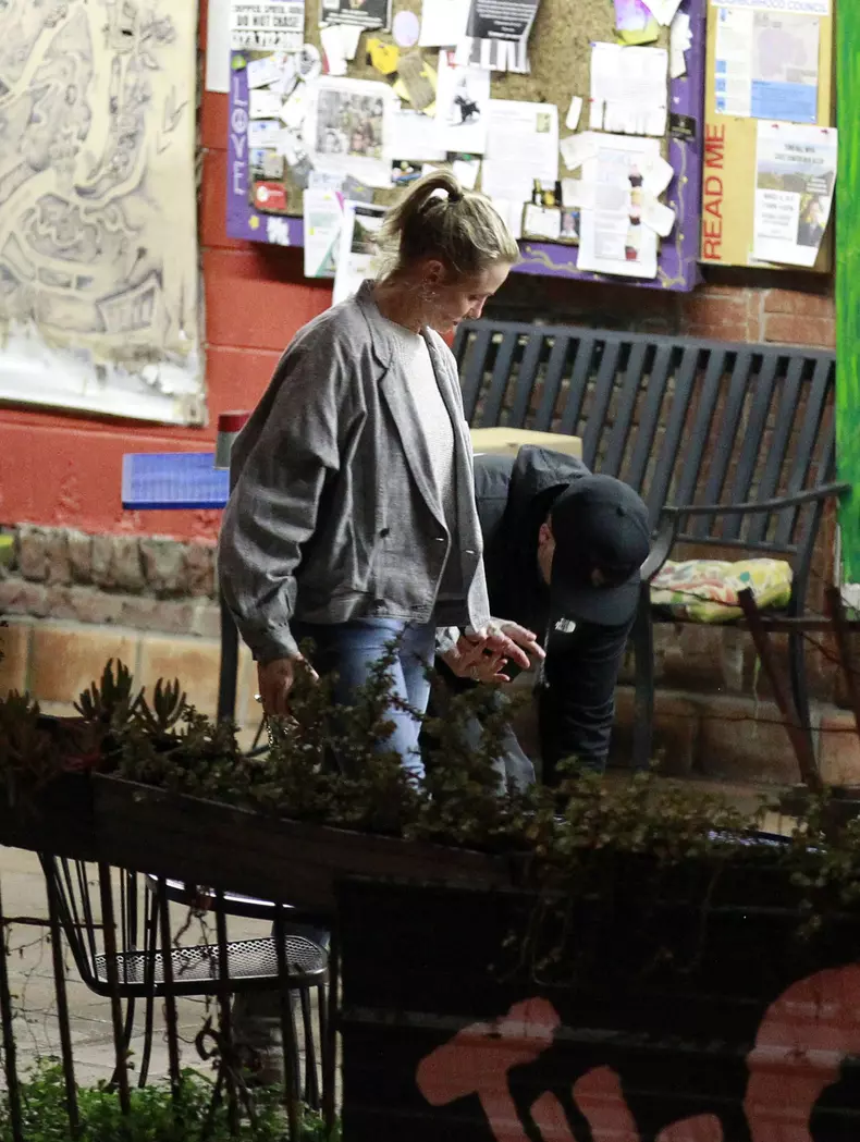 Cameron Diaz and husband Benji Madden reunites over diner at romantic Italian restaurant after the actress returned from NYC!