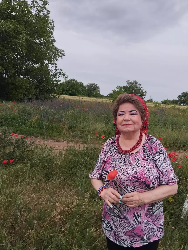 saveta bogdan pe camp