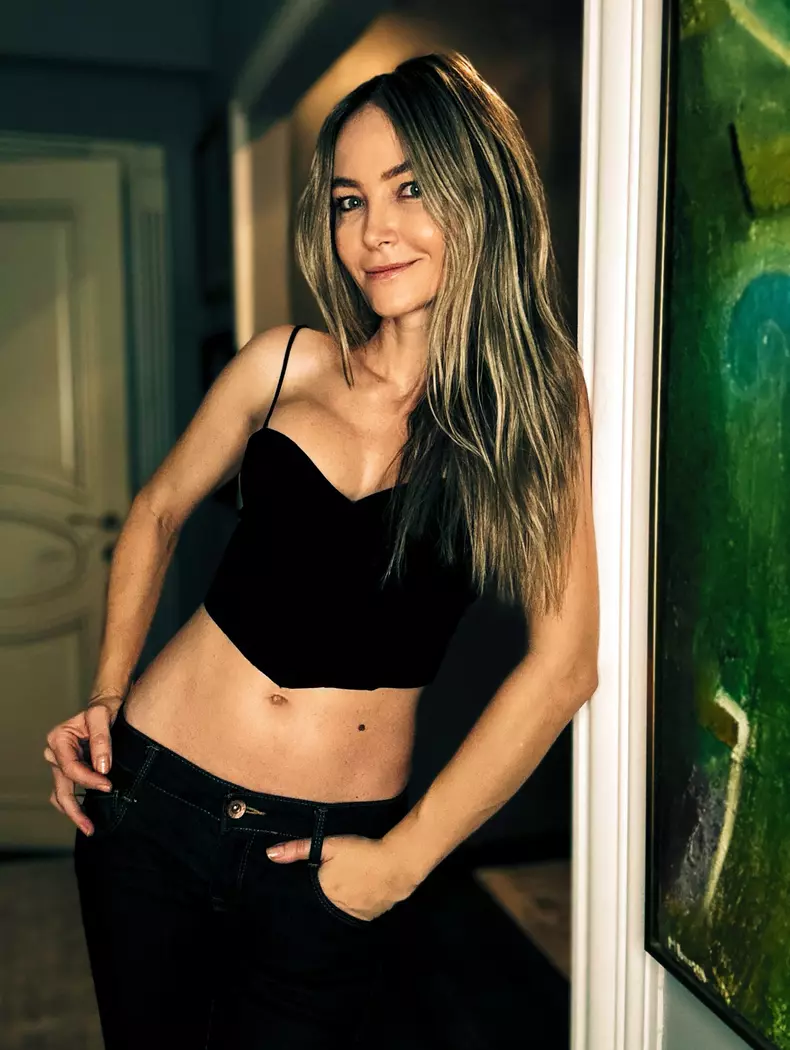 Octavia Geamănu în blugii din liceu la 43 de ani (3)