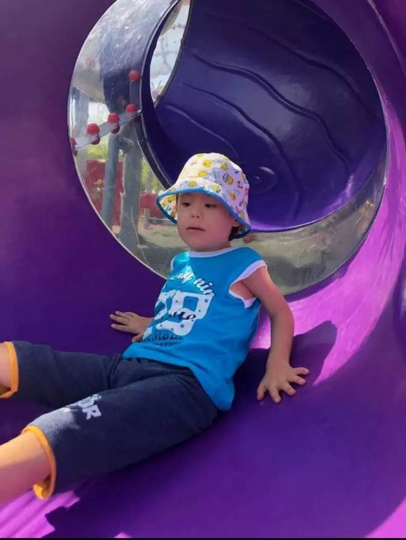 Băiețelul Cristinei Bălan