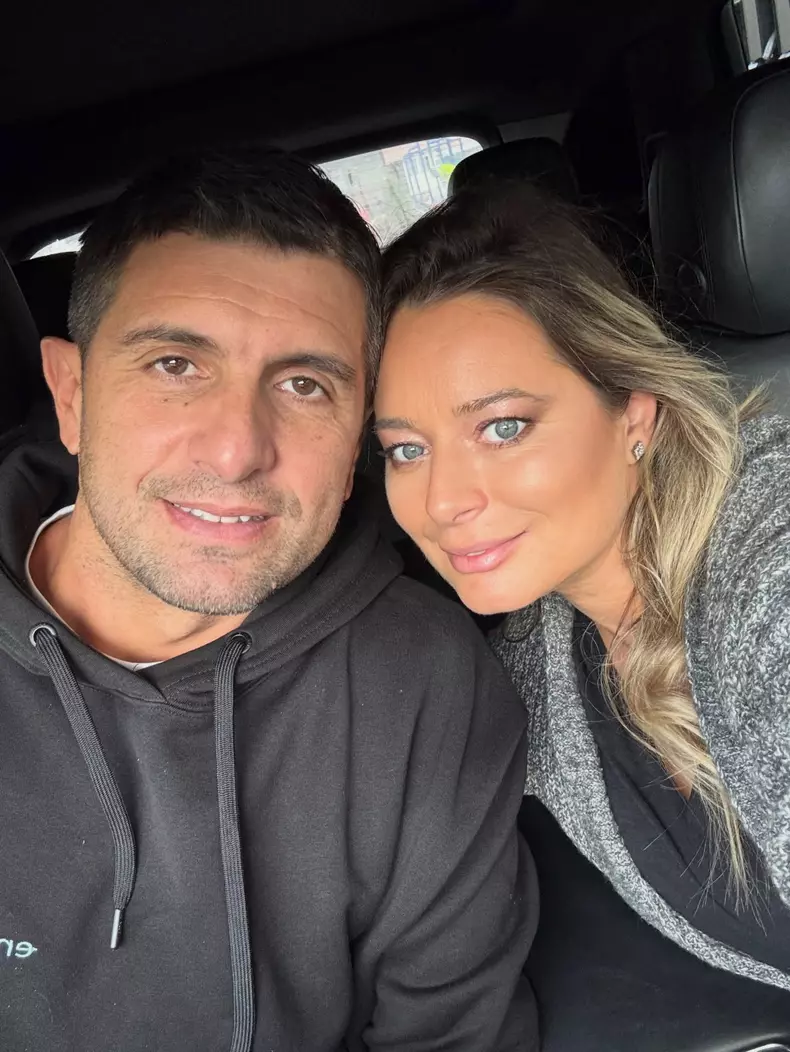 Laura Cosoi și soțul ei