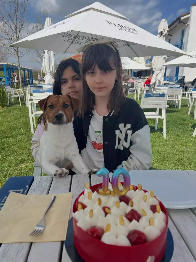 fetite Alina Sorescu si Alexandru Cicuu