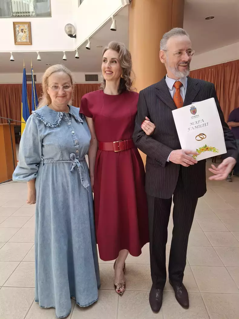 Mihai Albu și Elena Nechifor cununie civila