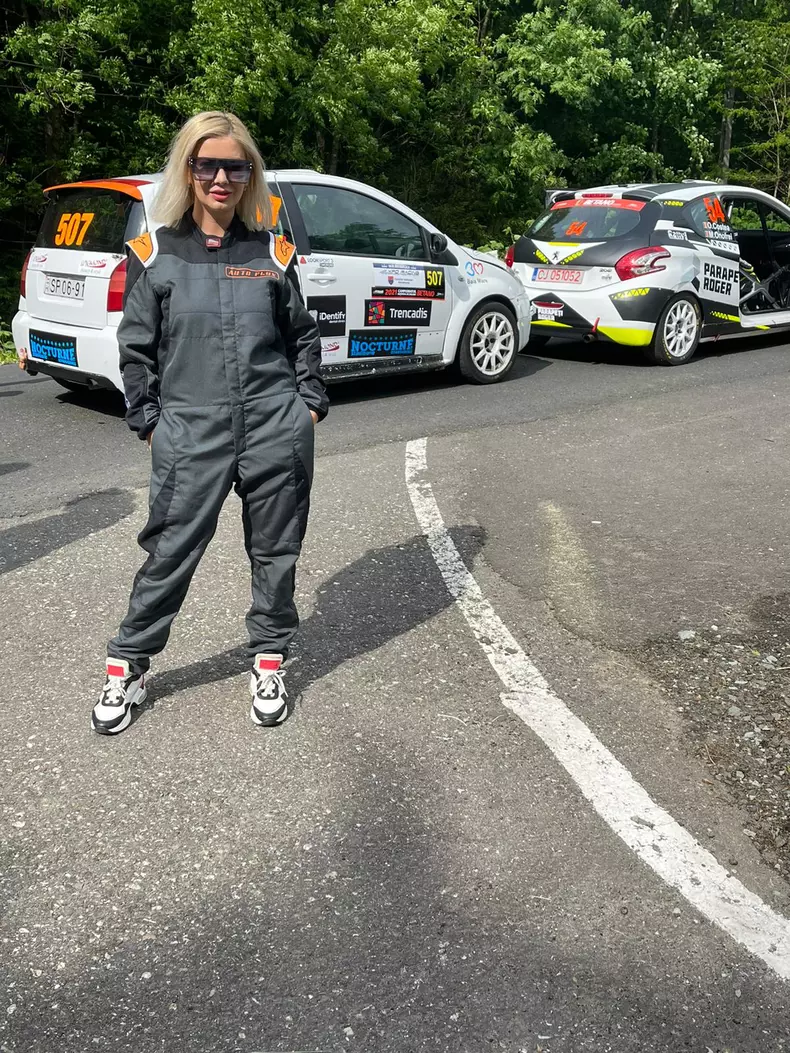 Luciana Indre, experiență inedită la Raliul Maramureșului Se pare că a fost anul sau luna senzațiilor tari (2)