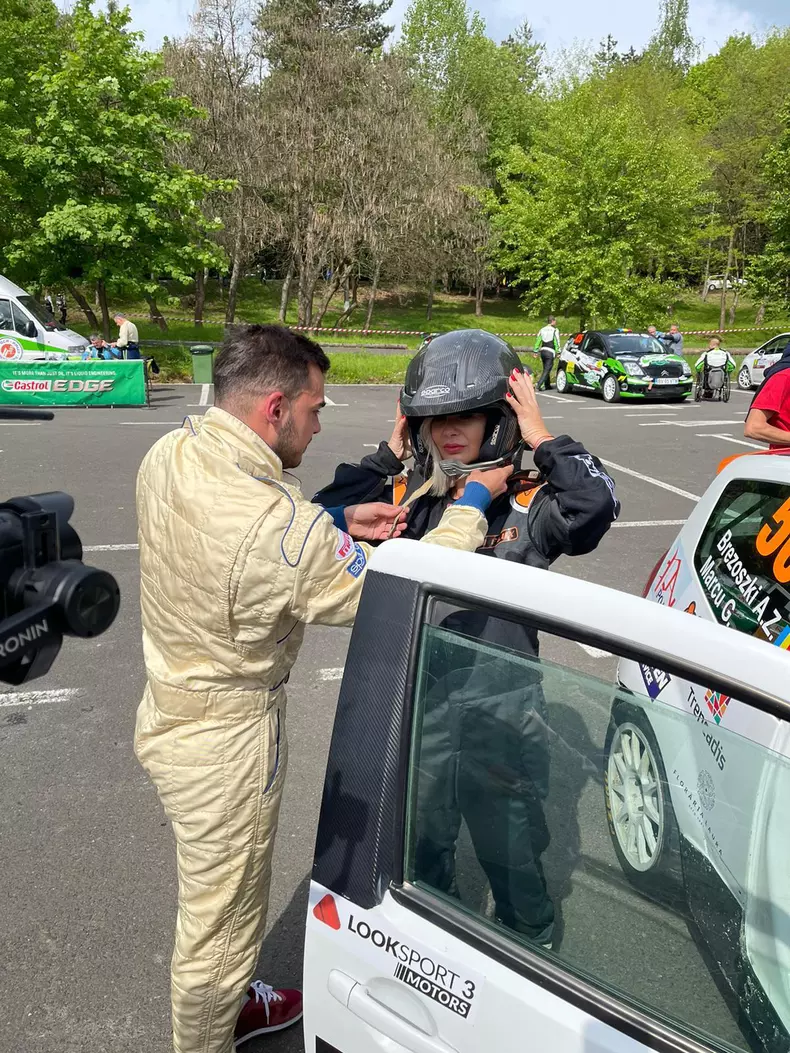 Luciana Indre, experiență inedită la Raliul Maramureșului Se pare că a fost anul sau luna senzațiilor tari (4)