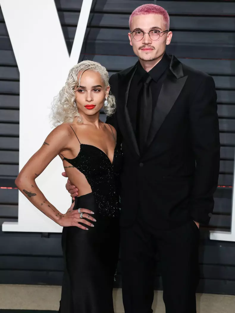 (FILE) Zoe Kravitz And Karl Glusman Are Married