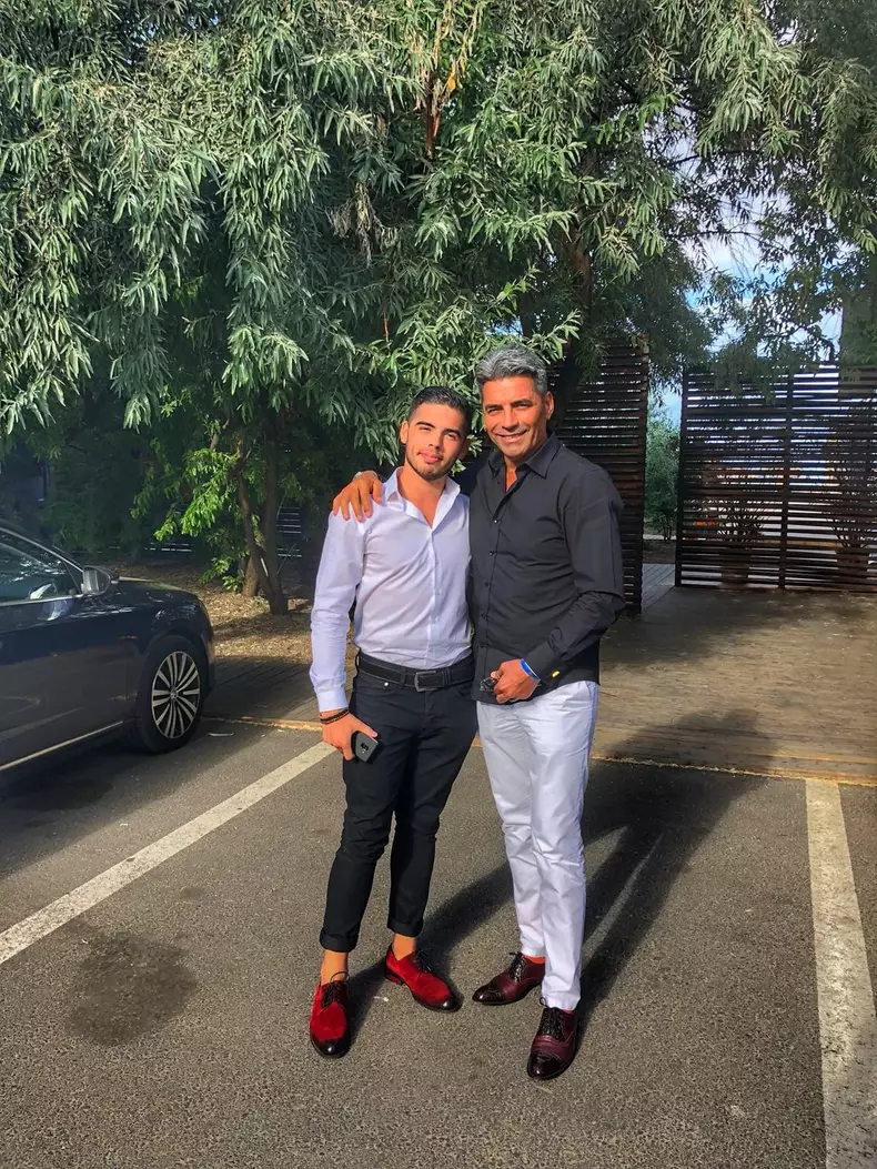 Marcel Toader și fiul lui Maximilian