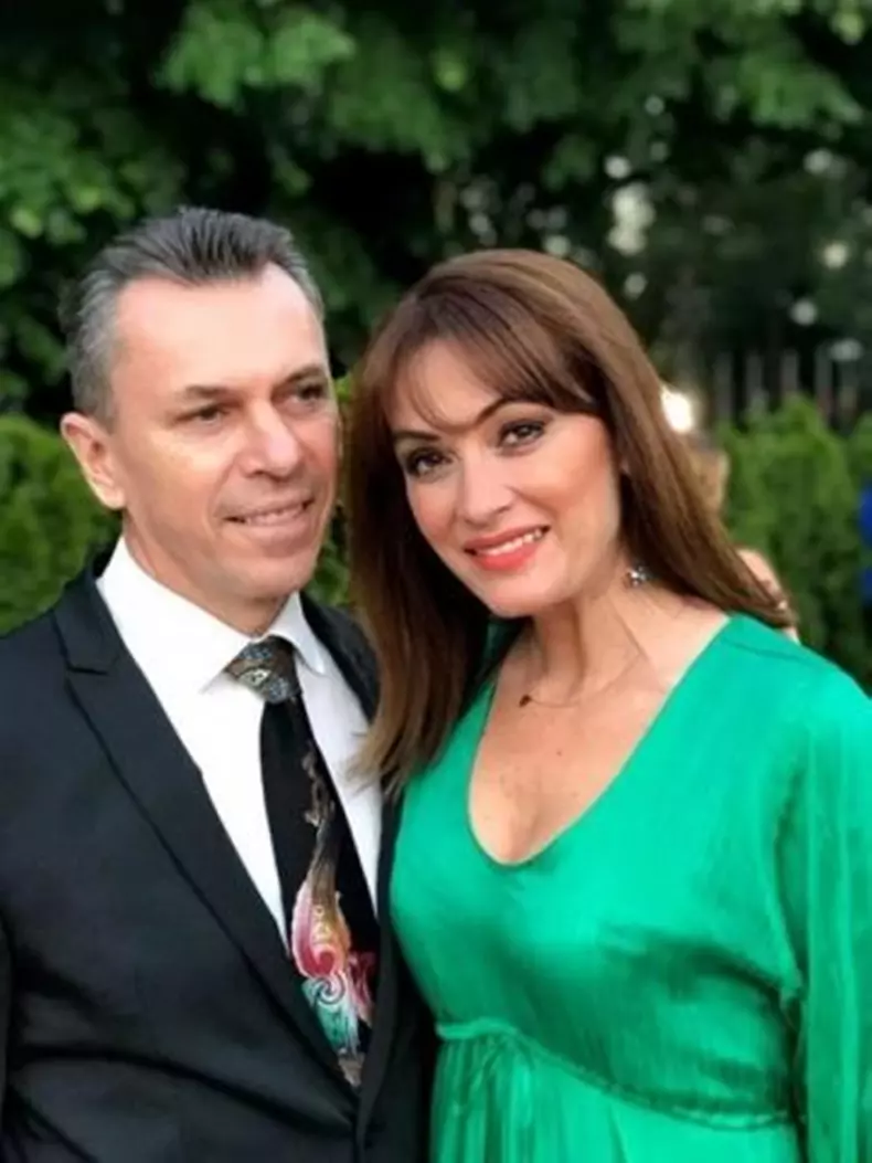 Anca Țurcașiu și fostul soț, medicul stomatolog Cristian Georgescu