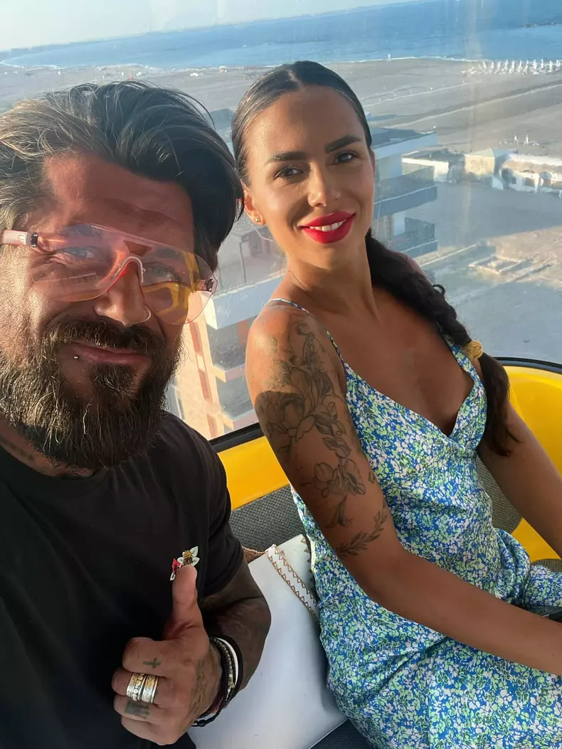 Cristina şi Andrei Rotaru de la Insula Iubirii