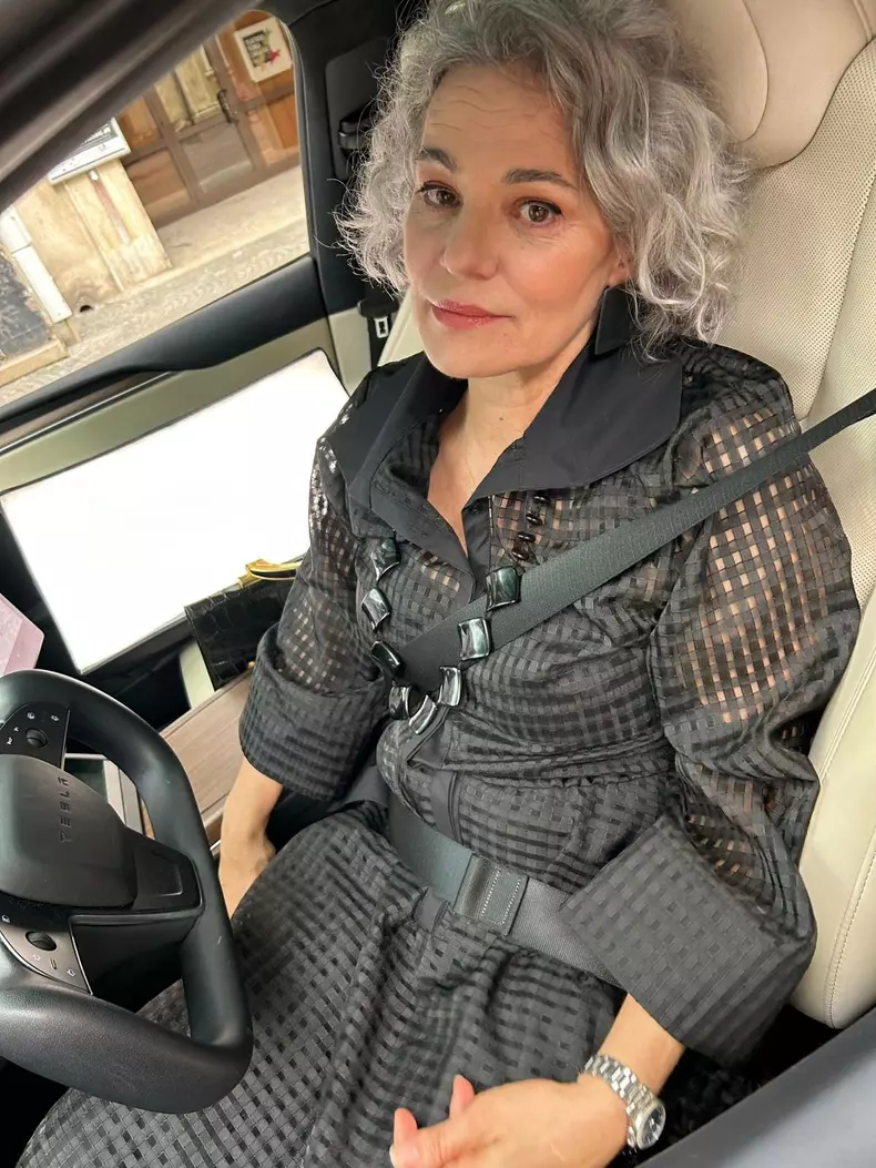 maia morgenstern in masina