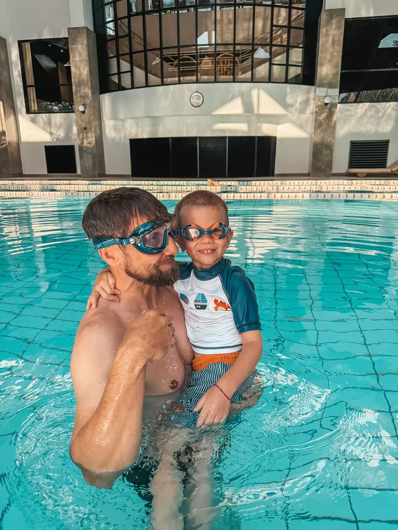 Dani Oțil și fiul lui, Luca Tiago (1)