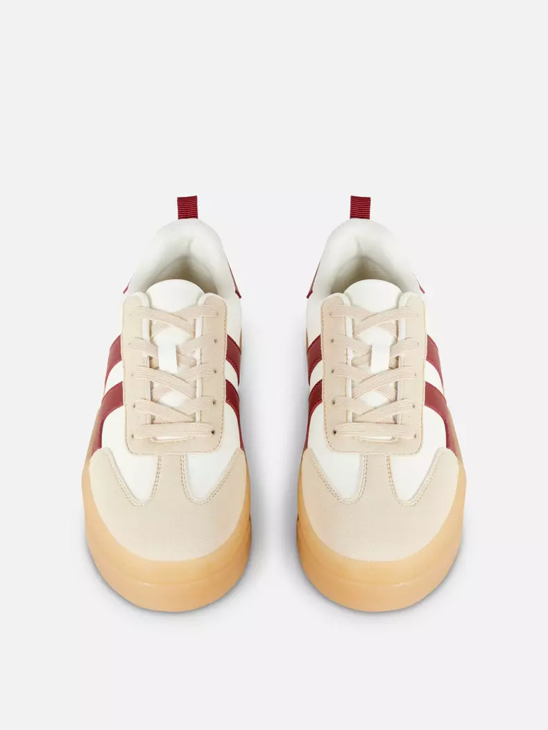 PRIMARK Chunky Gum Lowtop Burgundy £14, €16, �19, 415CZK, 70PLN, 6000HUF, 80RON
