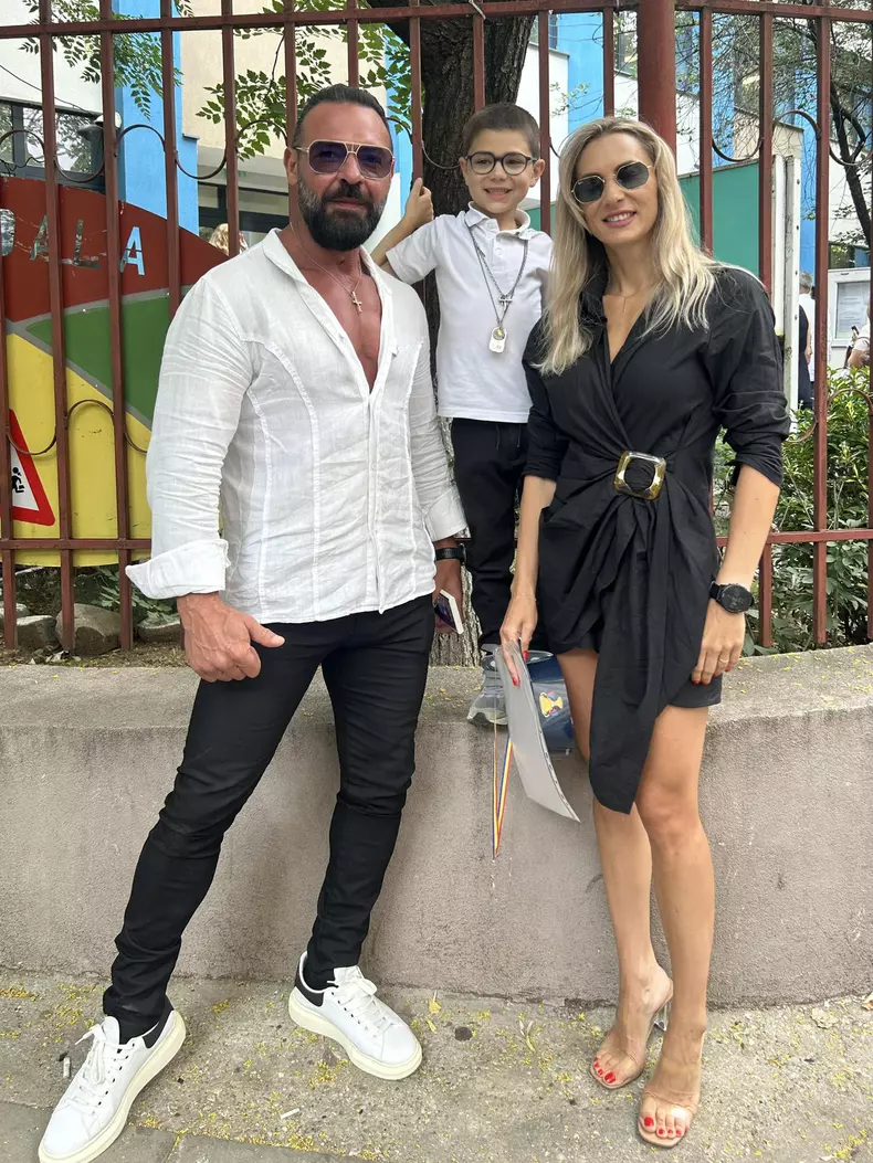 cornel pasat cu familia